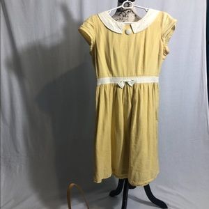 Yellow Tulle babydoll dress